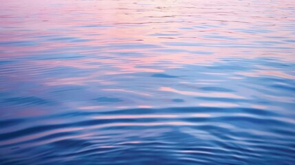 tranquil twilight reflecting on gently rippling water surface serene abstract nature photograph
