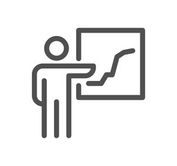 Teamwork related icon outline and linear vector.	
