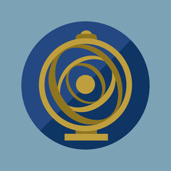 Orbit Helio Astronomy Flat Icon