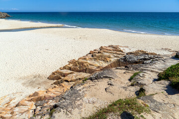 Plage de Tahiti bei Névez in der Bretange