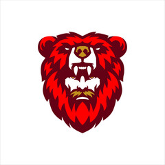 the chief wears a bear hat