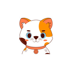 adorable cat avatars element collections
