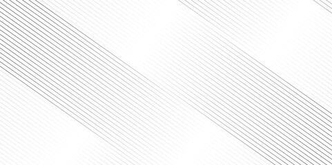 Fototapeta premium Vector parallel square Seamless geometric pattern black and white ribbed striped diagonal line pattern as gradient background. modern simple vector design, elegant modern black line background. 