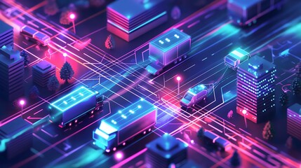 13. Design an AI-powered fleet management solution for transportation and logistics companies, optimizing route planning and vehicle scheduling.