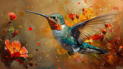 Broad Billed Hummingbird