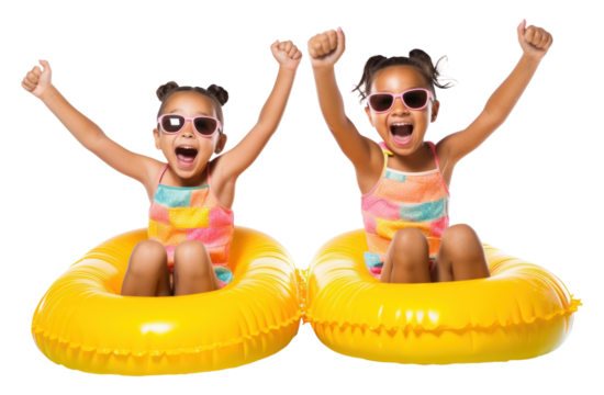 PNG Inflatable sunglasses swimming tubing. - Powered by Adobe