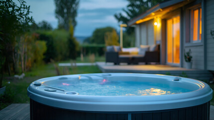 Summer Bliss: Mobile Home with Outdoor Jacuzzi in France