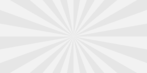 	
Vector Abstract white and gray sun rays and sunburst backdrop background. seamless retro vintage burst sunrise sunbeam element spiral striped illustration sunray template wallpaper design.