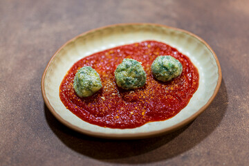 albóndigas de berenjena albóndigas de verduras polpette di melanzane