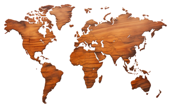 PNG Map wood topography pattern.