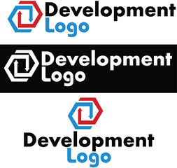 Adobe Illustrator Artwork - Development logo for business or personal use. 