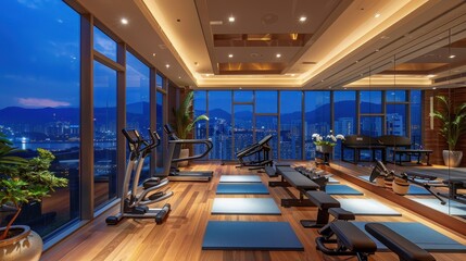 Serene fitness gym