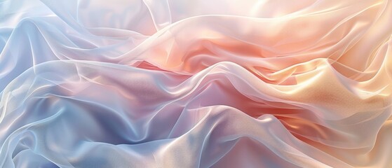 Fototapeta premium Abstract soft pastel fabric background.