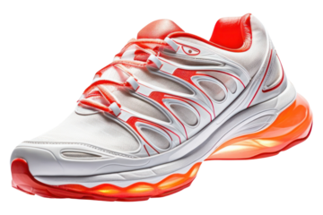 PNG Running sneaker footwear shoe shoelace.