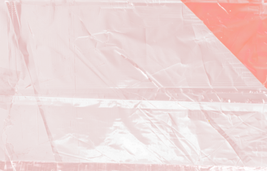 red transparent plastic film overlay texture background