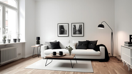 Modern Living Room with Minimalist Design