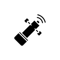 satellite glyph icon