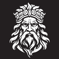 Zeus Vector Illutration Graphic Design
