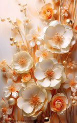 abstract floral background