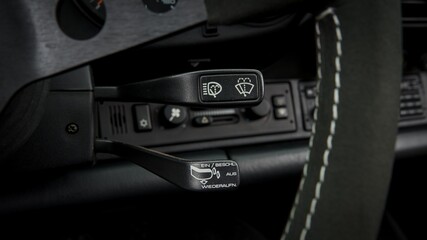 Windshield washer stalk
