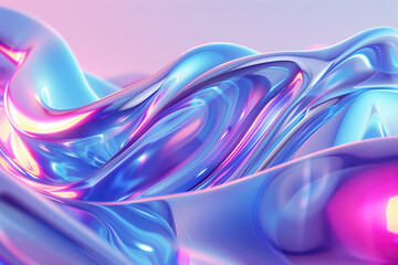 Beautiful texture surface neon wave, design natural abstract background