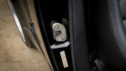 Passenger door strike