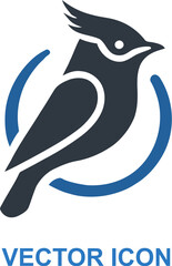 Cedar Waxwing Icon