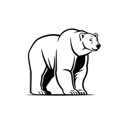 polar bear vector