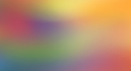 Colorful gradient with orange, red, yellow, green, and purple. Vibrant orange, red, yellow, with hints of green and purple create a colorful gradient.