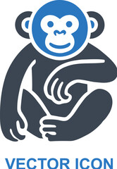 Chimpanzee Icon