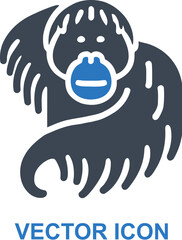 Orangutan Icon © Visual language