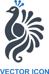 Peafowl Icon