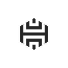 H  LOGO  template