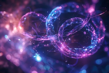 The concept of quantum immortality through an endless loop of particle interactions