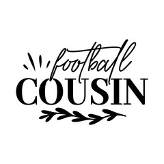 Obraz premium Football Cousin SVG
