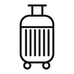 Travel Luggage Icon Perfect for Trip Organizers