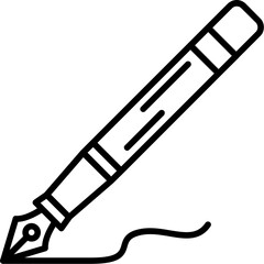 Fototapeta premium Calligraphy Pen icon