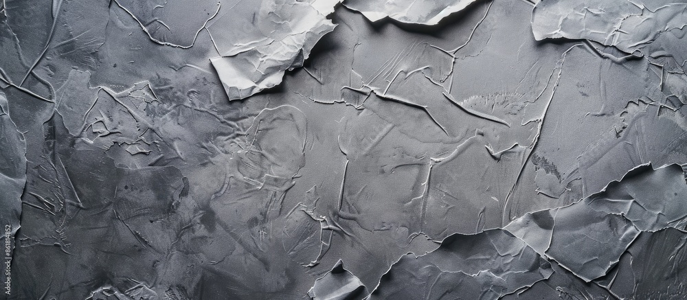Aufkleber Texture of grey paper with space for adding images. Copy space image. Place for adding text and design