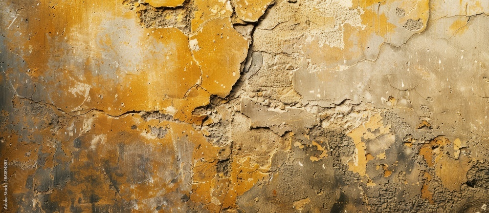 Leinwandbilder rough dirty wall creating an abstract surface texture in the copy space image.