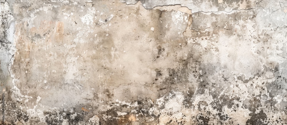 Poster background with an aged cement wall texture providing copy space image.