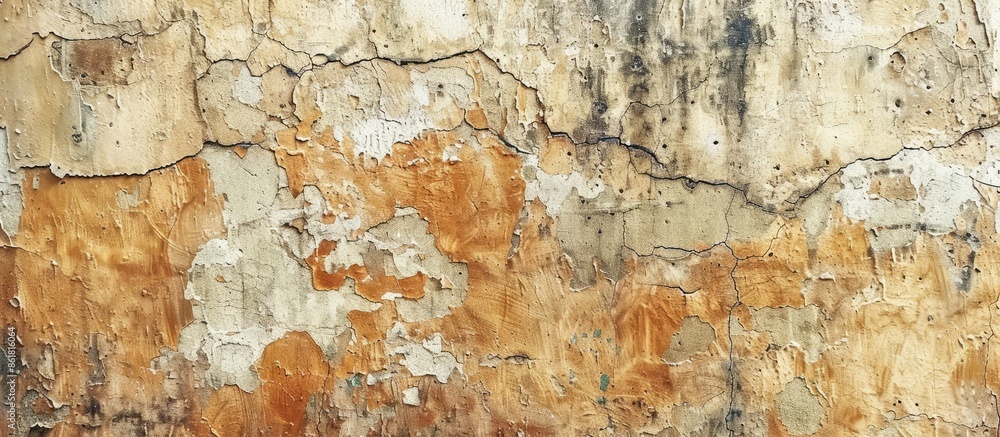 Poster aged wall texture providing a perfect backdrop for design projects with copy space image.