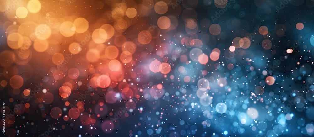 Poster light bokeh background with abstract texture, suitable for copy space image.