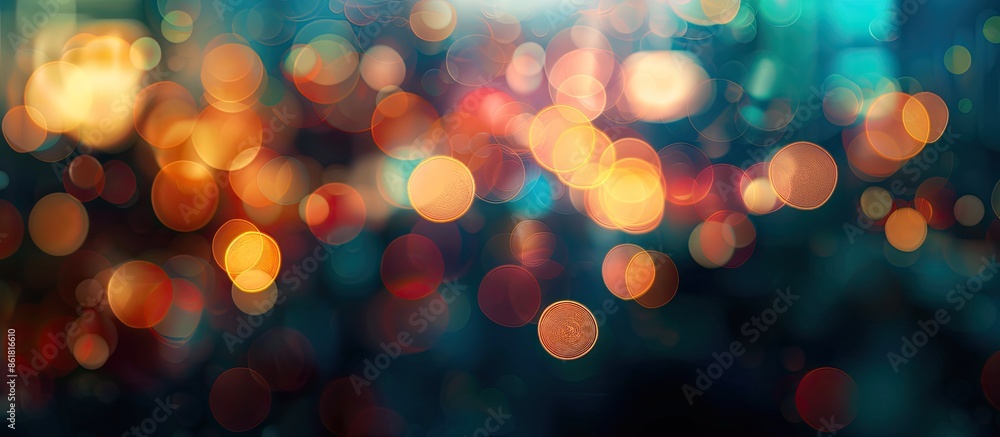 Poster blurry abstract background with copy space image reflecting light.