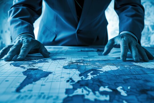 Global Consulting Firm Providing Strategic Guidance to Multinational Corporations Professional Business Advisory Services Concept