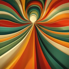 Vintage Abstract Background With Swirling Colors