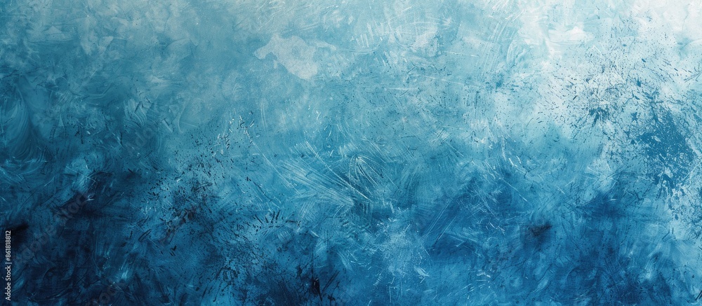 Aufkleber Background in varying shades of blue with textured elements to create an appealing copy space image.