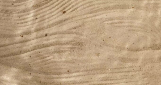 Beach sand under water texture