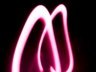 red and white light abstract background