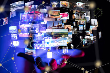 streaming data picture video material