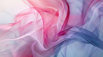 Fototapeta premium A serene abstract artwork with soft gradients and subtle, overlapping shapes.